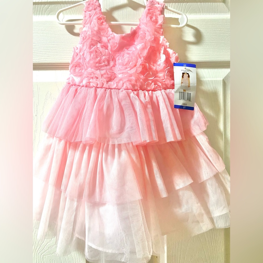 New 2T pink dress